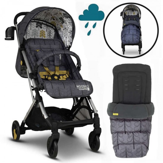 Cosatto stroller with footmuff best sale